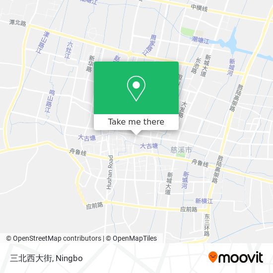 三北西大街 map