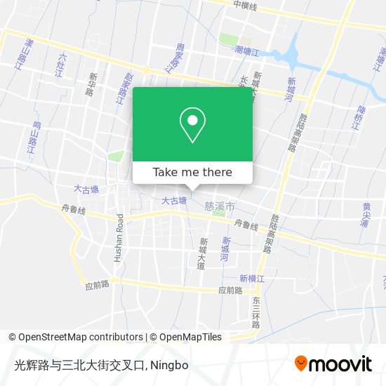 光辉路与三北大街交叉口 map