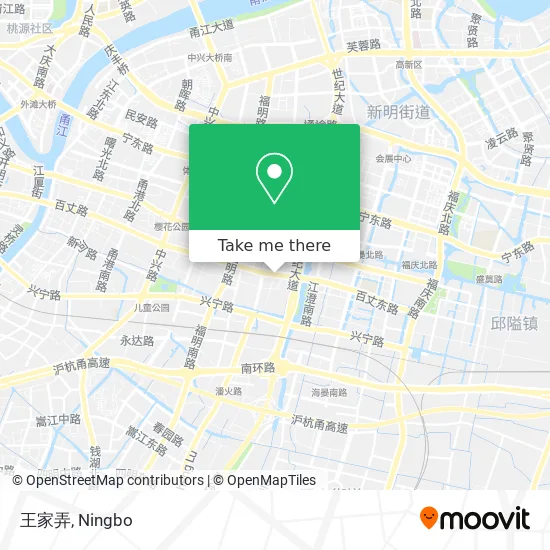 王家弄 map