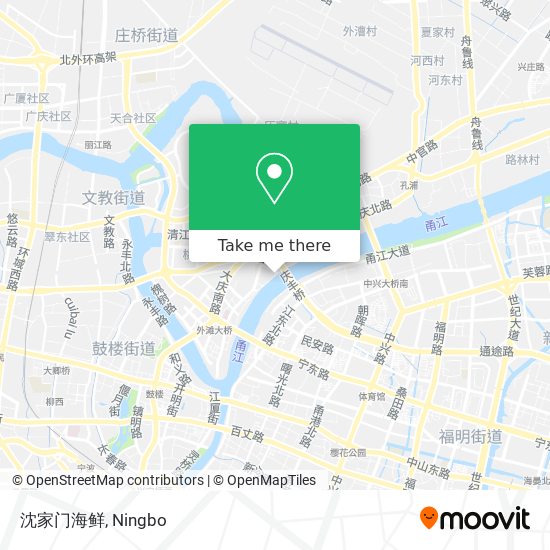 沈家门海鲜 map
