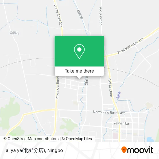 ai ya ya(北郊分店) map