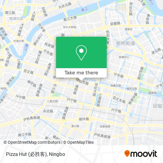 Pizza Hut (必胜客) map