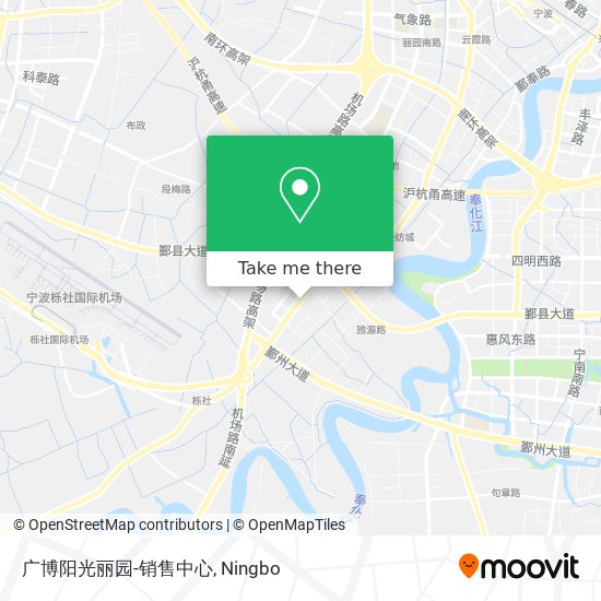 广博阳光丽园-销售中心 map