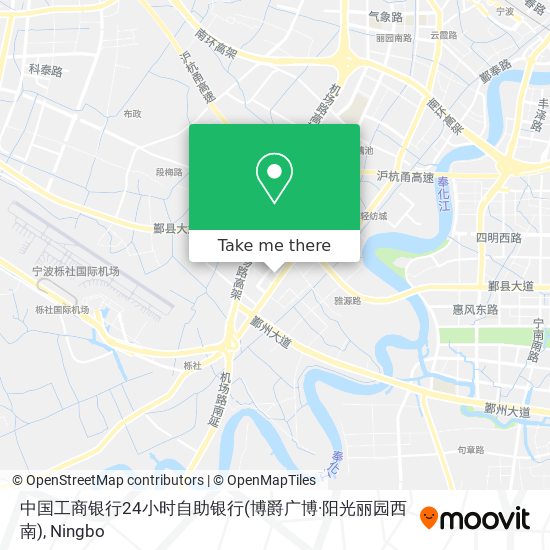 中国工商银行24小时自助银行(博爵广博·阳光丽园西南) map