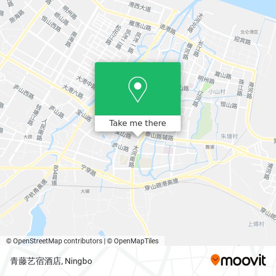 青藤艺宿酒店 map