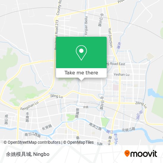 余姚模具城 map