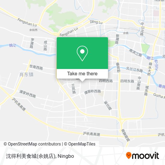 沈得利美食城(余姚店) map