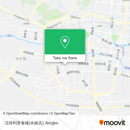 沈得利美食城(余姚店) map