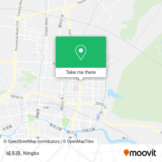 城东路 map