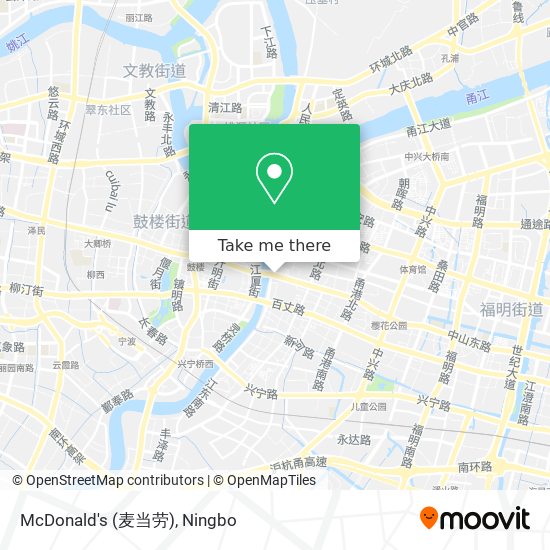 McDonald's (麦当劳) map