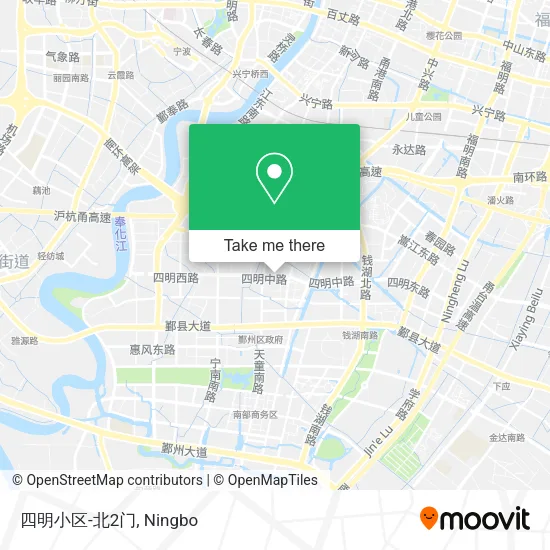 四明小区-北2门 map