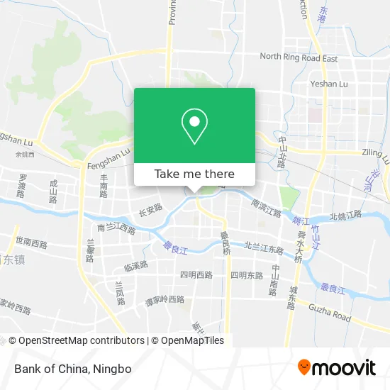 Bank of China map