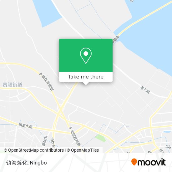 镇海炼化 map