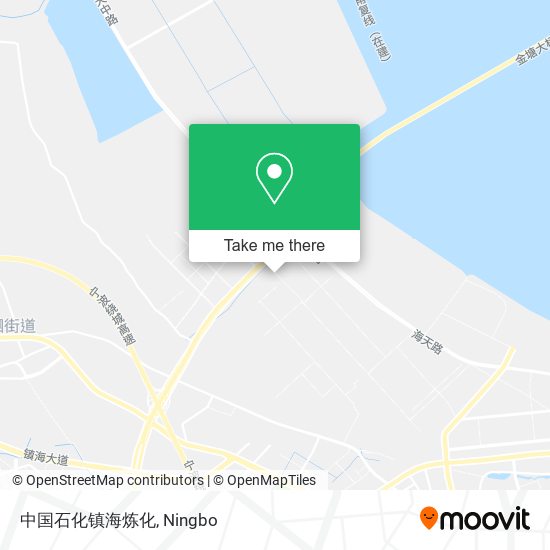 中国石化镇海炼化 map