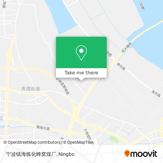 宁波镇海炼化蜂窝煤厂 map