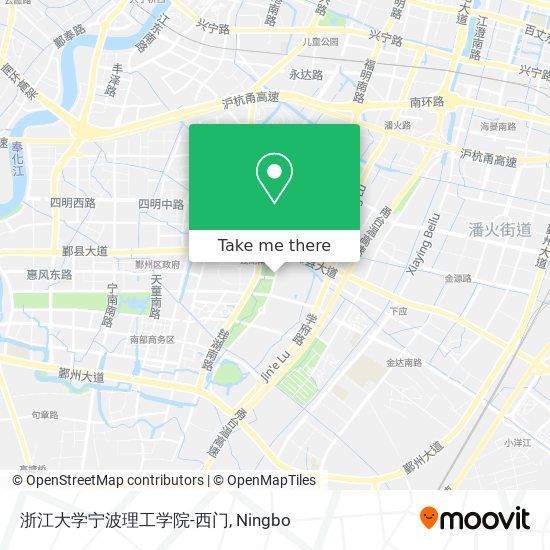 浙江大学宁波理工学院-西门 map