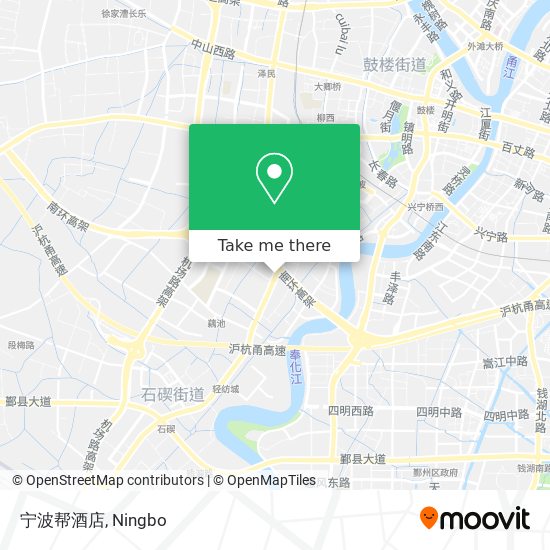 宁波帮酒店 map