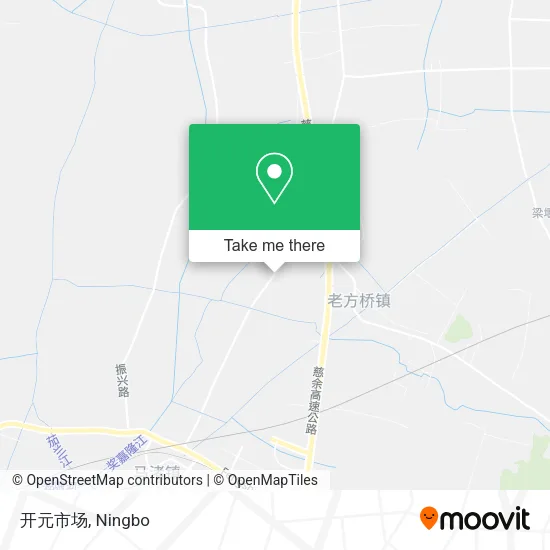 开元市场 map