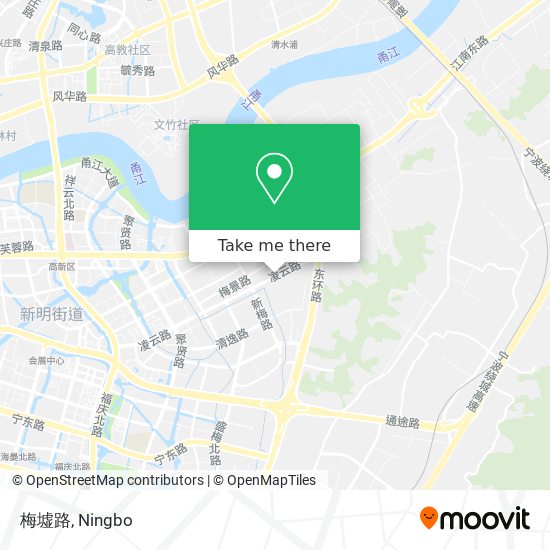 梅墟路 map
