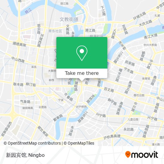 新园宾馆 map