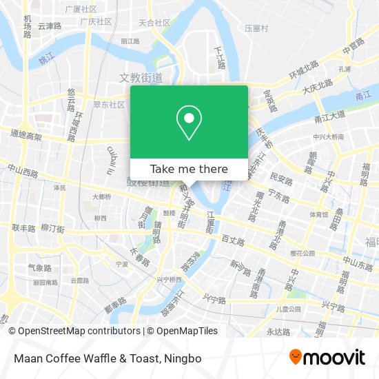 Maan Coffee Waffle & Toast map
