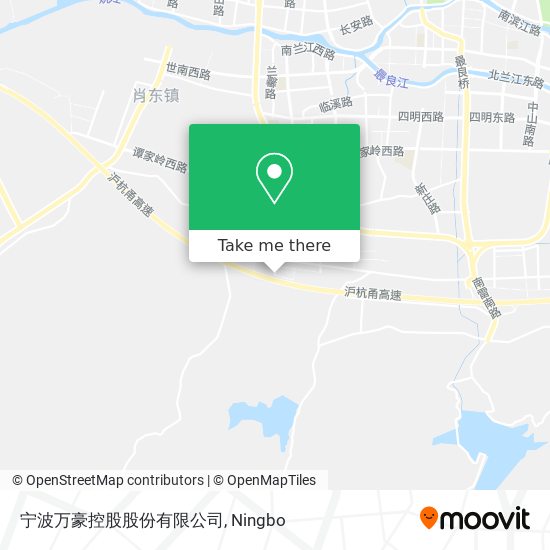 宁波万豪控股股份有限公司 map