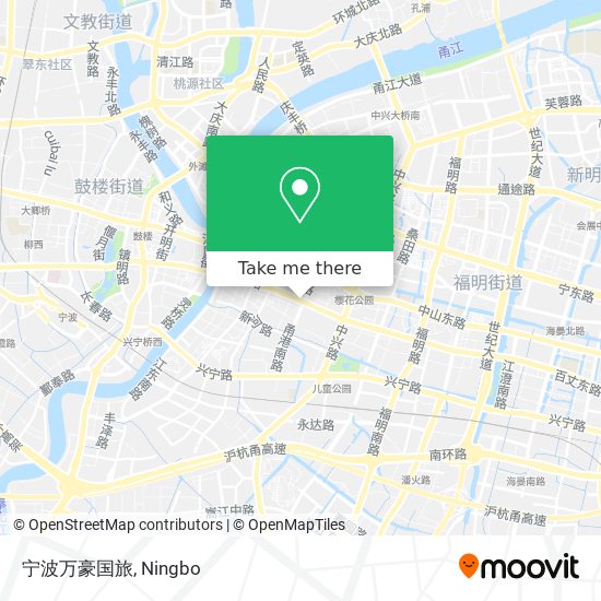 宁波万豪国旅 map