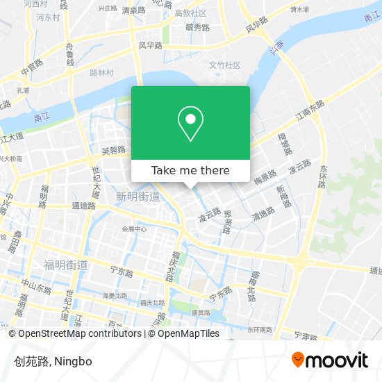 创苑路 map