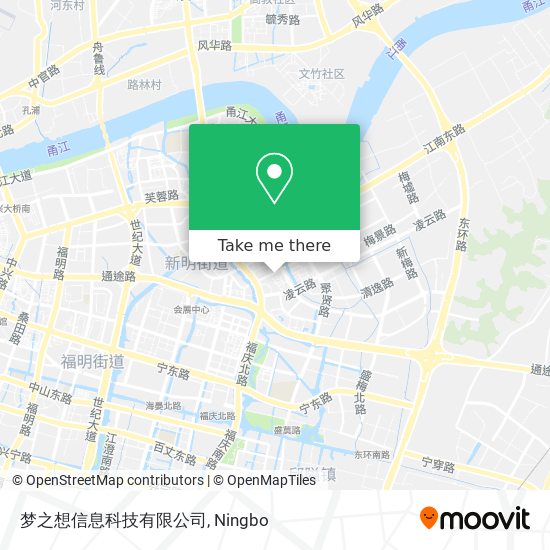 梦之想信息科技有限公司 map