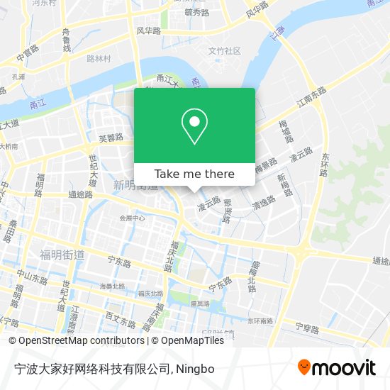 宁波大家好网络科技有限公司 map