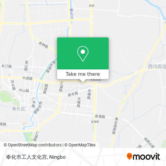 奉化市工人文化宫 map