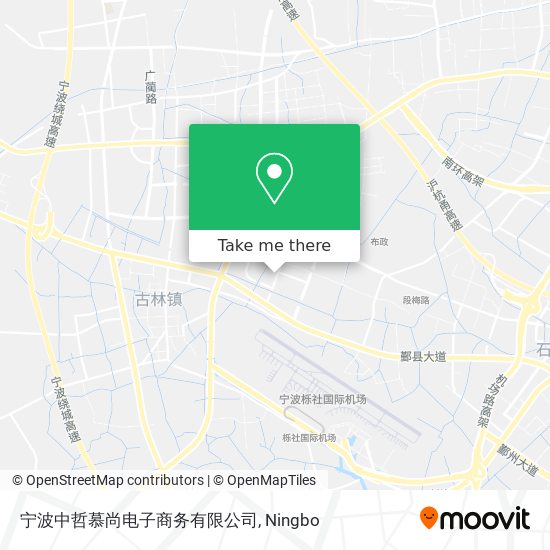 宁波中哲慕尚电子商务有限公司 map