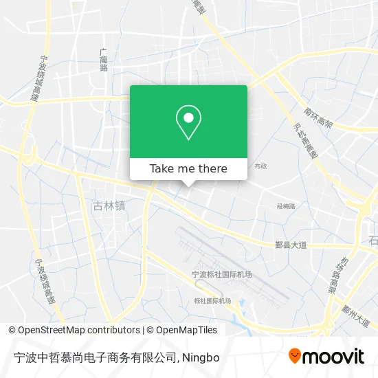 宁波中哲慕尚电子商务有限公司 map