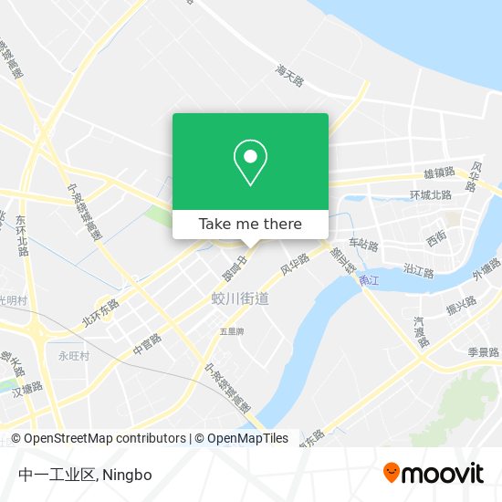 中一工业区 map