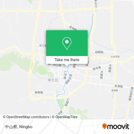 中山桥 map