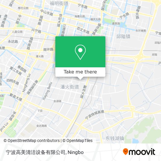 宁波高美清洁设备有限公司 map