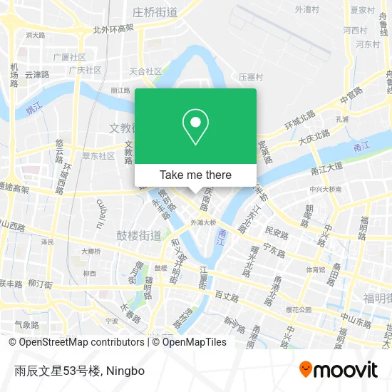 雨辰文星53号楼 map