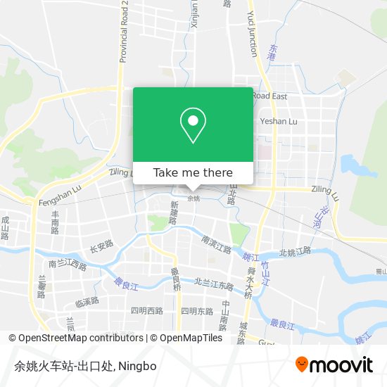 余姚火车站-出口处 map