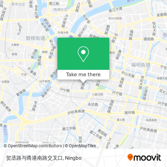 贺丞路与甬港南路交叉口 map