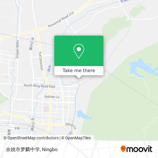 余姚市梦麟中学 map