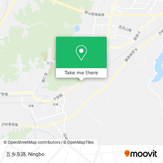 五乡东路 map