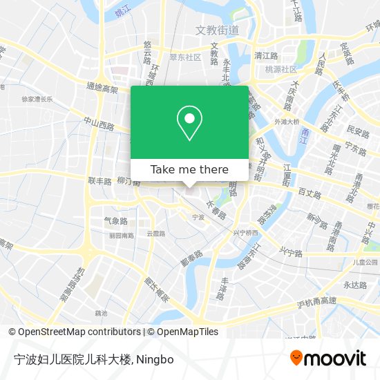 宁波妇儿医院儿科大楼 map