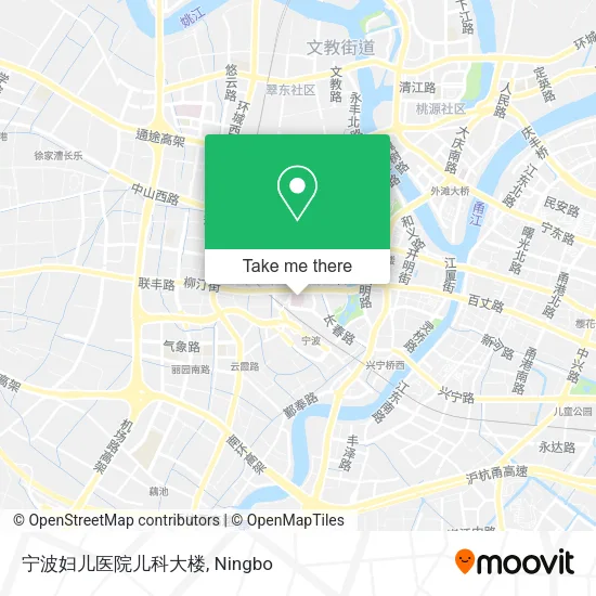 宁波妇儿医院儿科大楼 map