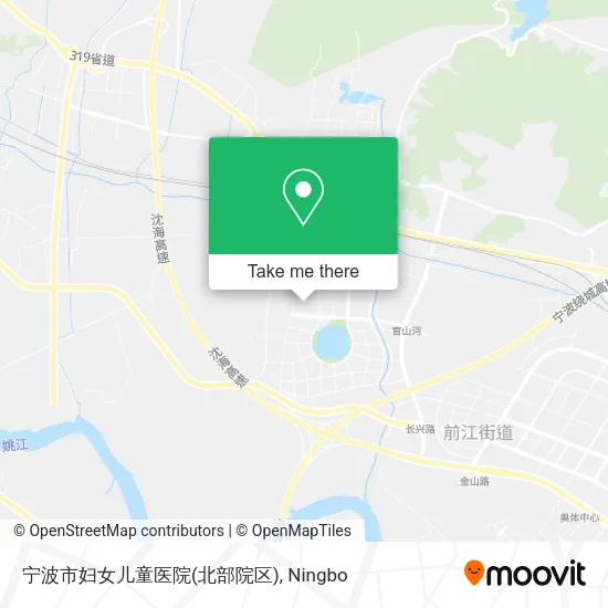 宁波市妇女儿童医院(北部院区) map