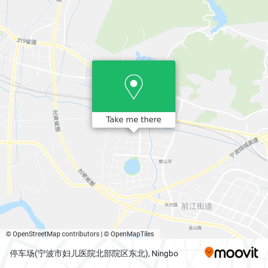 停车场(宁波市妇儿医院北部院区东北) map