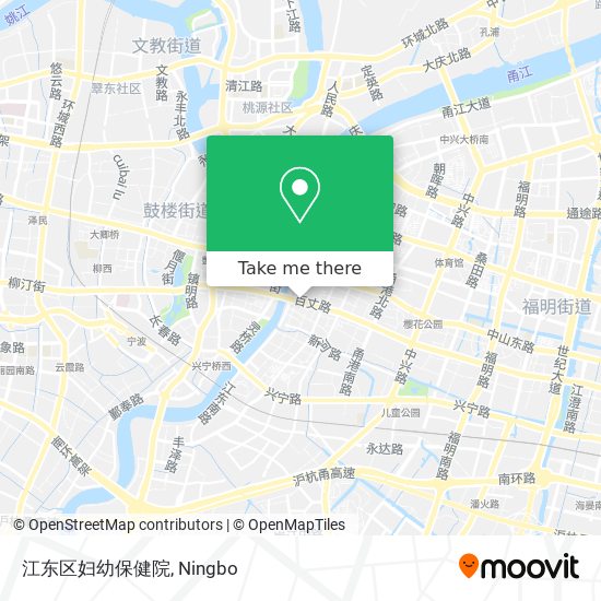 江东区妇幼保健院 map