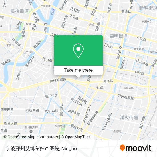 宁波鄞州艾博尔妇产医院 map