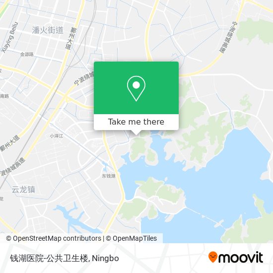 钱湖医院-公共卫生楼 map