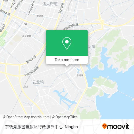 东钱湖旅游度假区行政服务中心 map