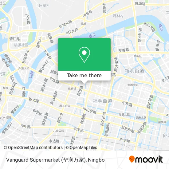 Vanguard Supermarket (华润万家) map